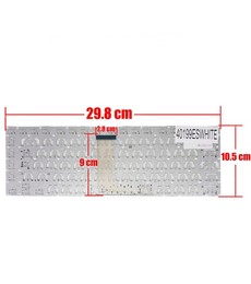 Weiße spanische Tastatur 9Z.N7SSQ.10R für Toshiba Satellite C800 L800