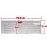 Weiße spanische Tastatur 9Z.N7SSQ.10R für Toshiba Satellite C800 L800