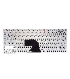 Spanish Keyboard MP-04273US-5281 for Toshiba Satellite L40 and L45, black color with frame.