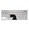 Spanische Tastatur MP-04273US-5281 für Toshiba Satellite L40 und L45, schwarz mit Rahmen.