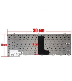 Clavier espagnol 6037B0048202 pour Toshiba Satellite L600 C600 C640 avec cadre