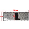 Spanish Keyboard 6037B0048202 for Toshiba Satellite L600 C600 C640 with frame