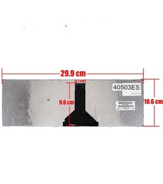 Spanische Tastatur P000560370 für Toshiba Satellite R845 R945 und Tecra R840 mit Zeiger