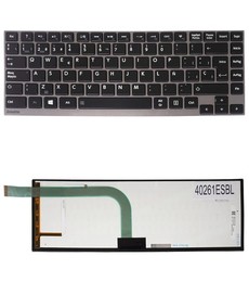 Spanische Tastatur für Toshiba Satellite W30T W35T mit Referenz 4B.N8U04.011 und Hintergrundbeleuchtung