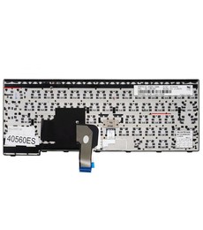 Teclado Español 04X6141 para Lenovo ThinkPad E450 E455 E460 con Pointer y marco