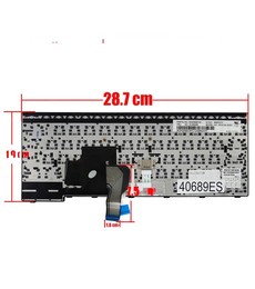Spanische Tastatur für Lenovo Thinkpad E470 E475 mit Pointer 01AX050