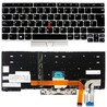 Spanish Keyboard 01YP240 for Lenovo ThinkPad E480 T490 with backlight and pointer