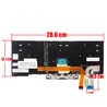 Clavier Espagnol 01YP240 pour Lenovo ThinkPad E480 T490 avec rétroéclairage et pointeur