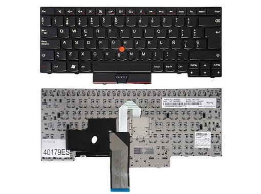 Spanish Keyboard for Lenovo Thinkpad Edge E430 E330 with reference 04W2520