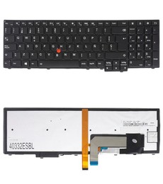 Teclado Espanhol para Lenovo Thinkpad T540p T550 04Y2689 com pointer e retroiluminação