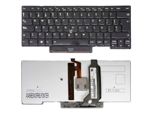 Teclado Español 04Y0811 para Lenovo Thinkpad X1 Carbon 1st Gen con puntero y retroiluminación
