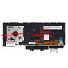 Spanish Keyboard 01ER623 for Lenovo ThinkPad X1 Carbon 5th and 6th Gen