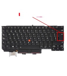 Spanish Keyboard 01ER623 for Lenovo ThinkPad X1 Carbon 5th and 6th Gen