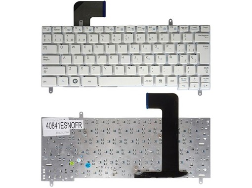 Clavier Espagnol pour Samsung Mini N210 N220 avec numéro de pièce BA59-02704C