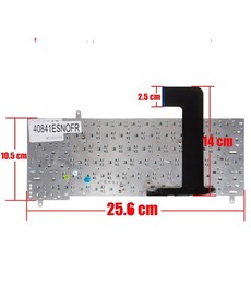 Spanische Tastatur für Samsung Mini N210 N220 mit Teilenummer BA59-02704C