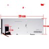 Teclado Espanhol 1-490-143-21 para Sony Vaio SVS13 SVE13 - Prata, Retroiluminado