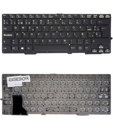 Clavier espagnol 1-490-143-21 pour Sony Vaio SVS13 SVE13 Sans Cadre Noir