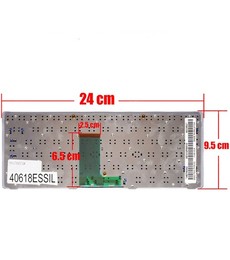 Teclado Español AESY2E00010 para Sony Vaio VPC-W111 con marco, color plata