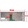 Clavier espagnol AESY2E00010 pour Sony Vaio VPC-W111 avec cadre, couleur argent