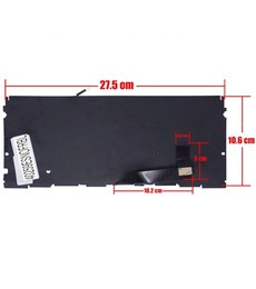 Clavier Espagnol Rétroéclairé pour Apple Macbook Pro 15 Retina A1398