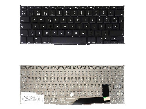Clavier Espagnol pour Apple MacBook Pro 15 Retina A1398 (2012-2015)