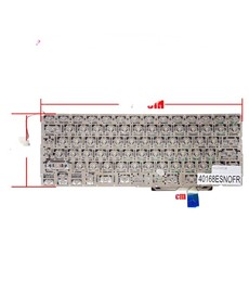 Clavier Espagnol pour Apple MacBook Pro 17" A1297 661-5041 sans cadre