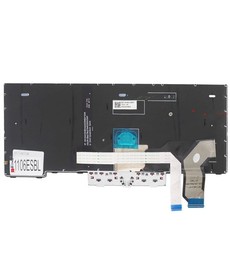 Spanish Keyboard for Lenovo ThinkPad L14 Gen 1 and Gen 2 5N20W67733 with pointer and backlight