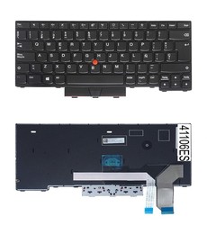 Spanish Keyboard for Lenovo ThinkPad L14 Gen 1 and Gen 2 5N20W67733 with pointer