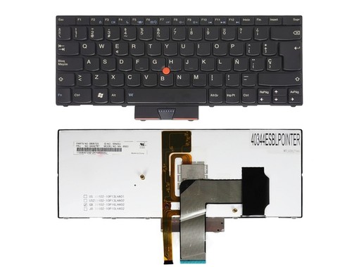 Spanische Tastatur 04W2787 für Lenovo ThinkPad X1 mit Pointer und Hintergrundbeleuchtung