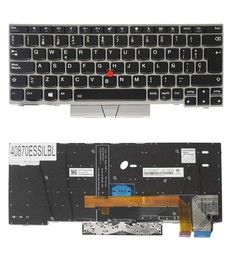 Spanish Keyboard 01YP080 for Lenovo ThinkPad X280 X390 with pointer and backlight