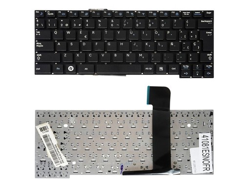 Teclado Espanhol 9Z.N4PSN.001 para Samsung NP-NF210 NF310 sem moldura
