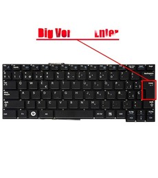Clavier Espagnol 9Z.N4PSN.001 pour Samsung NP-NF210 NF310 sans cadre
