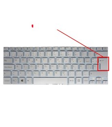 Spanische Tastatur 9Z.NADBQ.20F für Sony Vaio SVF14 Silber Hintergrundbeleuchtet