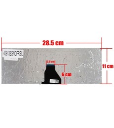 Spanische Tastatur 149238071ES für Sony Vaio SVF14A rahmenlos silberfarben