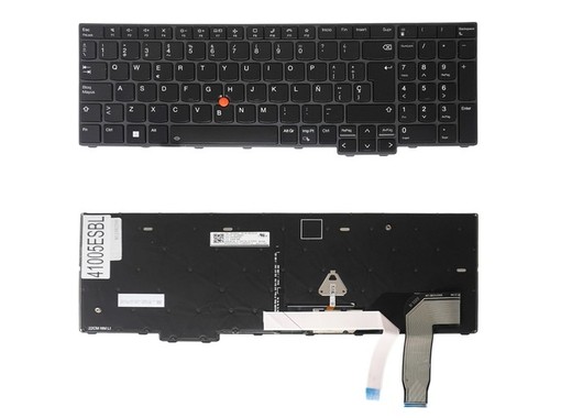 Spanische Tastatur 5N21D93615 für Lenovo ThinkPad L15 G3, T16 G1 und P16s G1 Hintergrundbeleuchtet