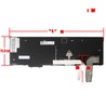 Teclado Español 5N21D93615 para Lenovo ThinkPad L15 G3, T16 G1 y P16s G1 Retroiluminado