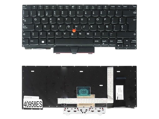 Spanish Keyboard 01YP520 for Lenovo ThinkPad E14 Gen 1/2/3 and T480s with pointer