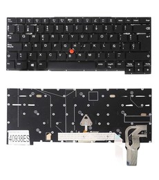 Spanish Keyboard 5M11A37422 for Lenovo Thinkpad T14s Gen 2 and P1 Gen 4/5