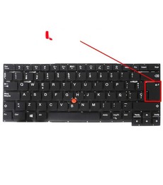 Spanish Keyboard 5M11A37422 for Lenovo Thinkpad T14s Gen 2 and P1 Gen 4/5