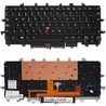 Clavier espagnol 01CE683 pour Lenovo ThinkPad X1 Carbon 4th Gen (20FB, 20FC) avec rétroéclairage et TrackPoint.