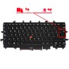 Teclado español 01CE683 para Lenovo ThinkPad X1 Carbon 4th Gen (20FB, 20FC) con retroiluminación y puntero.