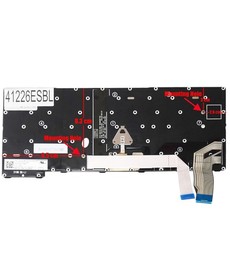 Teclado Español 5N21A21854 para Lenovo ThinkPad X13 Yoga Gen 2 y L13 Yoga Gen 3/4