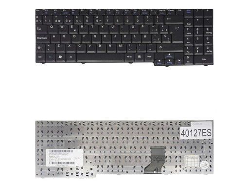 Spanische Tastatur MP-03756E0-9203 für Packard Bell Easynote SB85 SB86 SB87 Schwarz