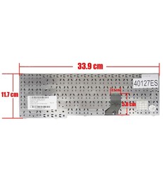 Clavier Espagnol MP-03756E0-9203 pour Packard Bell Easynote SB85 SB86 SB87 Noir