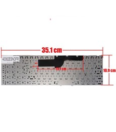Clavier Espagnol pour Samsung 300E5A NP300E5A avec référence 9Z.N5QSN.101 sans cadre