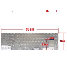 Spanish Keyboard BA59-03621A for Samsung 370R5E 450R5E White no frame