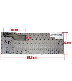 Teclado Español para portátil Samsung NP270E4V con part number BA59-03654P sin marco