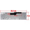 Clavier Espagnol pour Samsung NP355V5C avec numéro de pièce BA59-03271A