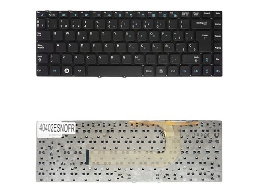 Spanish Keyboard for Samsung QX410 Q330 Q430 with part number BA59-02792B