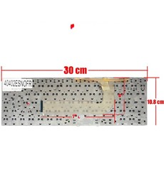 Spanische Tastatur für Samsung QX410 Q330 Q430 mit Teilenummer BA59-02792B